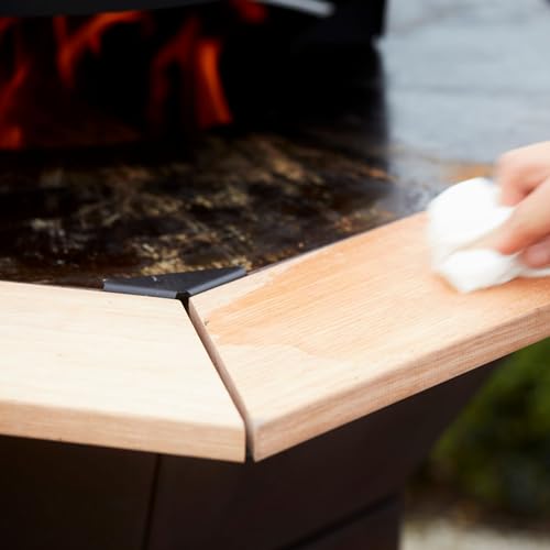 Table d'appoint Barbecook Nestor pour plancha : plan de travail robuste