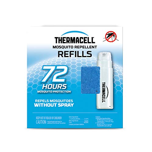 Thermacell Mosquito Repellent Refills; Compatible with Any Fuel-Powered Thermacell Repeller; Highly Effective, Long Lasting, No Spray, No Scent, No Mess; 15 Foot Zone of Mosquito Protection