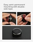 Belkin Waterproof Apple AirTag Secure Holder with Adhesive, Durable Scratch-Resistant AirTag Case, Protective AirTag Keychain Accessory for Skateboard, Trailer, Drone, Bike, & More - Black (2-pack) - Image 4