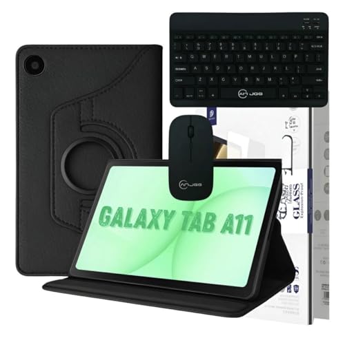 Kit Completo Capa Para Tab Samsung A11 8,7" Polegadas +Película +Teclado +Mouse