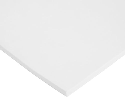 Miniatura 7 de Rollo de espuma EVA de 0.236 in, hoja de espuma blanca para armadura de cosplay, disfraces, alta densidad 220.5 lbsm3 (14 x 39 pulgadas)