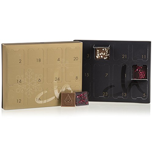 Winter Calendar - Calendrier de l'Avent - Chocolat - Idée cadeau originale - Offrir du chocolat de Noël - Homme - Femme - Anniversaire - Grand-père - Grand-mère Cover