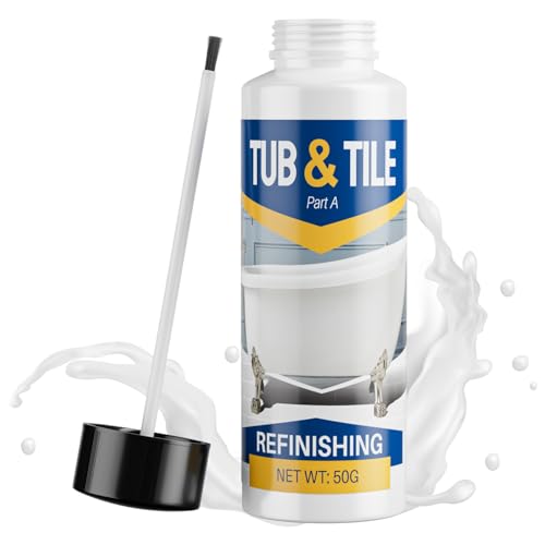 Tub and Tile Paint, 1.7 oz Tub Paint for Bathtub, Bathtub