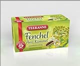 TEEKANNE Fenchel Anis-Kümmel (fennel anise-caraway) / 2x 20 tea bags fresh + direct german-import