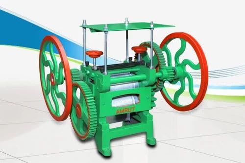 Image of AKSHAR INDUSTRIES Iron Manual Sugar Cane Juice Machine | Hand Sugar Cane Juicer, Sugarcane Squeezer For Commercial Use (Size:-24 inchx 27 inchx30 inch)