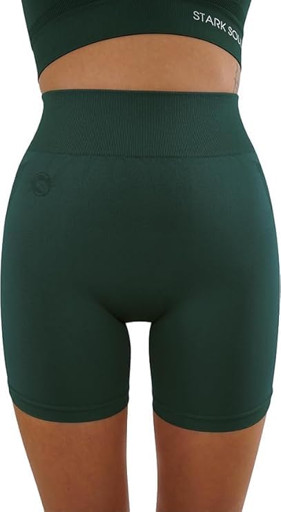 Women’s High Waist Ice Silk Stretchable Seamless Comfortable Safety Short Panties Soft & Comfy Knitted Under Skirt Shorts Cycling and Tights Shorts - Free Size Dark Green-image-34