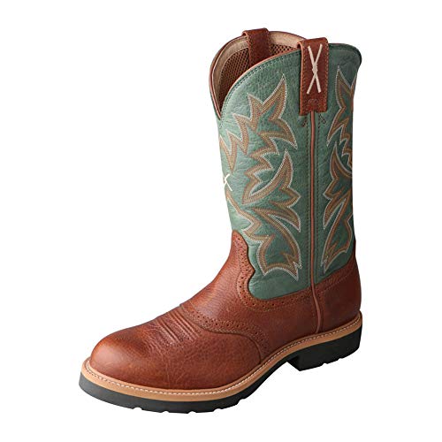 Image of Twisted X Men's 12 inch Pull on Steel Toe Western Work Boot
