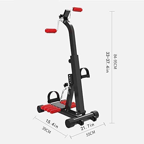 Bicicleta Pedalera Portátil para Ejercicio de Brazos y Piernas miniatura 2
