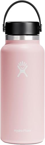 Miniatura 77 de Hydro Flask - Botella de agua de acero inoxidable aislada - Boca ancha con tapa flexible, sin derrame, a prueba de fugas y recargable de 40 oz