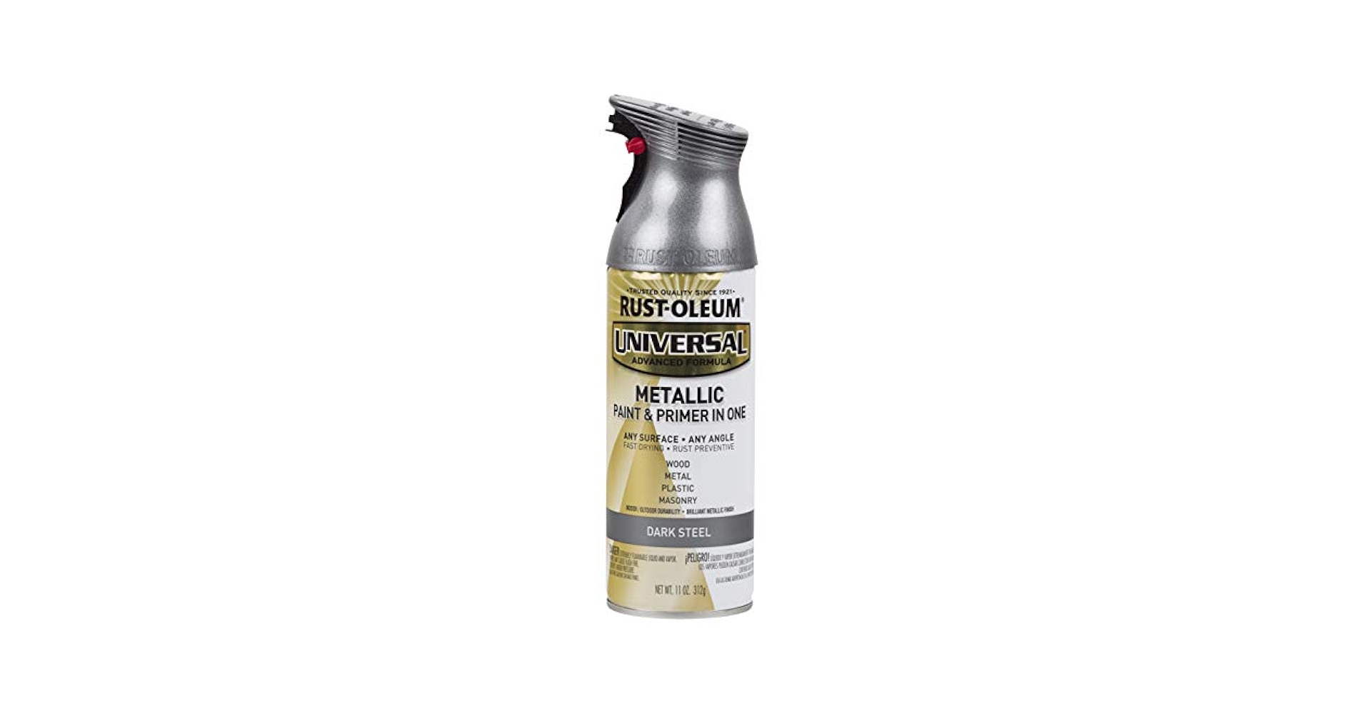 BLEACH　1-60 Rust-Oleum 262662-2PK Universal All Surface Metallic Spray