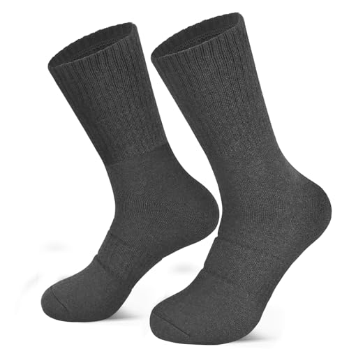 Image of 360 Cushioned Thermal Crew Socks Men Women, Thick &Warm Boot Sports Socks Hunting Sking Hiking Home Work Outdoor
