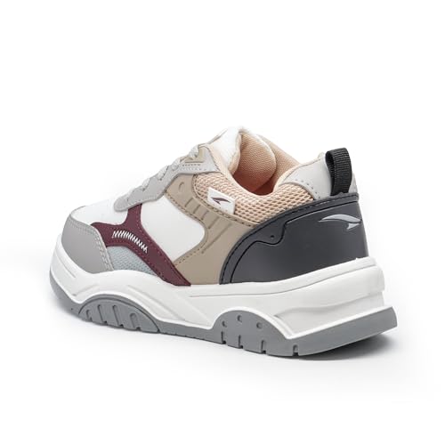 Image of ASIAN Women NANCY-03 Sneakers and Casual wear Shoes with Laces, Lightweight and Comfortable Shoes for Parties, as Well as Gym and Sports for Women & Girls with Stylish Design