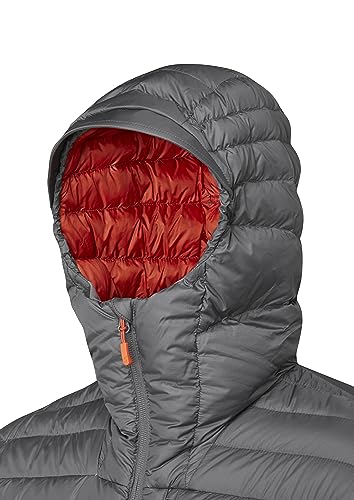 Rab Men's Microlight Alpine Jacket - Lightweight Down Coat for Trekking, Climbing, & Skiing - Graphene - Medium - Image 7