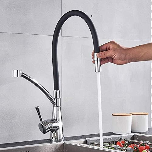 Robinet de cuisine extractible pour éliminer les éclaboussures de votre évier