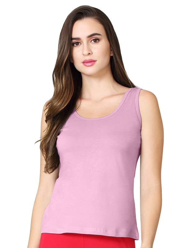 vstar V-Star_Julia_Short Length Regular fit Tank top with Round Neckline & Contoured Armholes-picture-14