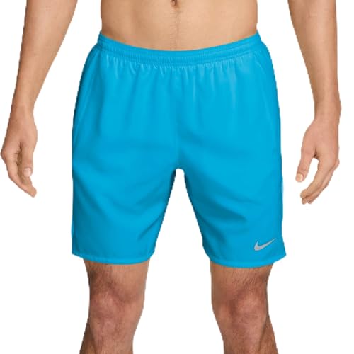 Image of Nike Mens Miler Dri Fit Brief Lined Running Shorts