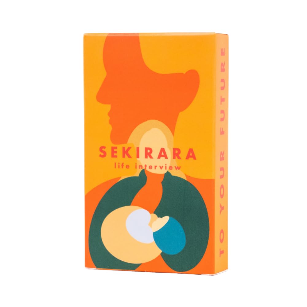 Seirara Card Toys Famille Jeu de cartes [50 questions de connexion] Cadeau de Nouvel An Voyage japonais et anglais 2 langues Furnal Entretien de vie familiale