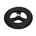 Electric Wheelchair Wheel,PU Wheel Replacement for Wheelchairs Heavy Duty Solid,Alloy Steel Wheelchair Rear Wheel Replacement,320mm