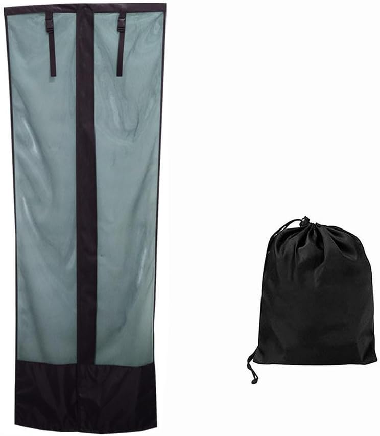 Door Screen, Mosquito net Door, Caravan Curtains Motorhome Insect Screen Easy Attachment for Enhanced Ventilation and Visibility, for Home Experience, Camping, RV Travel