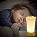 DEEPLITE Battery Operated Night Light Motion Sensor Small Cordless Table Lamp, Soft Glow Nightstand for Bathroom, Bedroom, Kid’s Room, Hallway, Table Decor