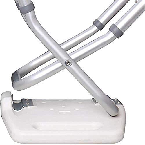 Nivok Bath Stools,Bath Seat - Shower Stool - Lightweight Aluminum Seat - Portable - Easy To Install - Disabled For The Elderly Weight 150 Kg #TOP3