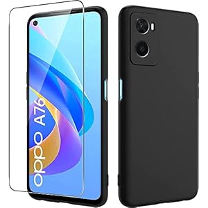 Quanen Electronic Protector de Pantalla para OPPO A76, [3 Unidades] Cristal Templado para OPPO A76,Vidrio templado 9H,Sin Burbujas, Alta Definicion,Anti-Arañazos