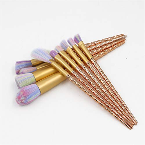 Pinceaux de maquillage licorne anti-traces pour fard