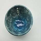 Kräuterschäler mit mehreren Löchern für schnelles Entfernen von Stielen, Harzmaterial für die tägliche Küche (blau)