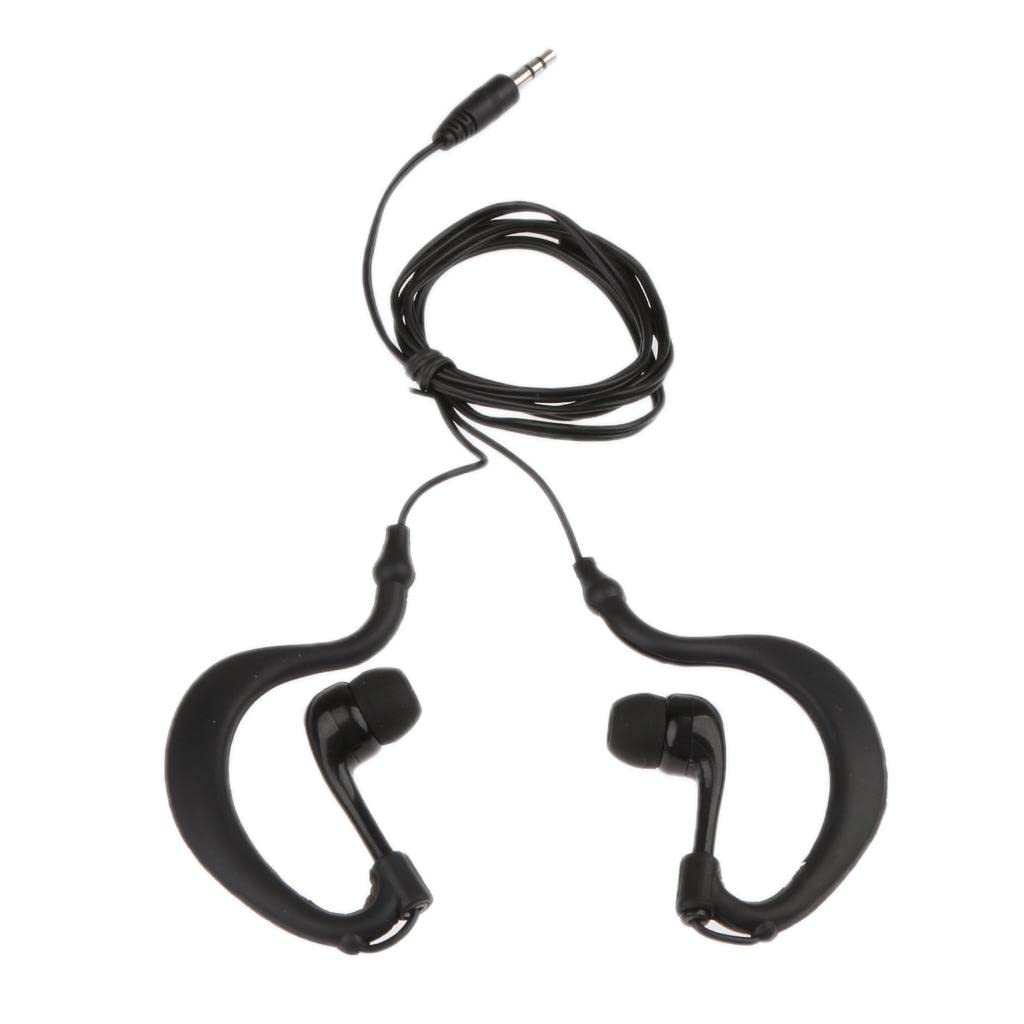 CALANDIS™ 3x3.5mm Earhook Sport Waterproof Earphone Headphone for iPod MP3 Player Black | Portable Audio & Headphones-image-26