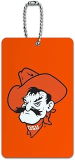Oklahoma State University Cowboy Logo Secondary Luggage Card Carry-On ID Tag
