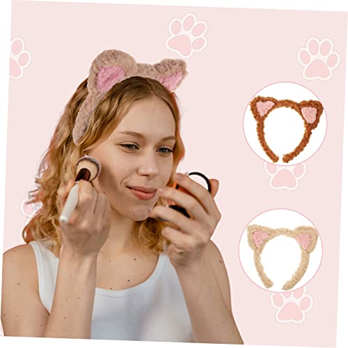 FRCOLOR 2 Peças De Tecido Para Acessórios De Cabelo Versão Coreana
