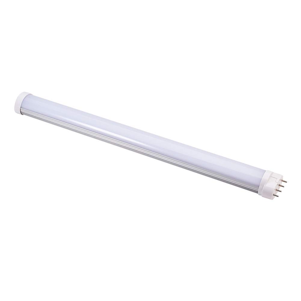 Othmro Milky White Cover Ac85-265V 15W 6000K Led Light Horizontal Connection Light Tube 2G11 1Pcs