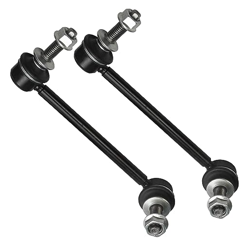 Image of Detroit Axle - RWD Front End Kit for 2011-2019 Chrysler 300 Dodge Charger Challenger Upper & Lower Control Arms Ball Joints Sway Bar End Links 2012 2013 2014 2015 2016 2017 2018 Replacement - 8pc Set