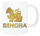 Jinbetee Singha For Fans Taza Blanca Taza De Cerámica Para Beber