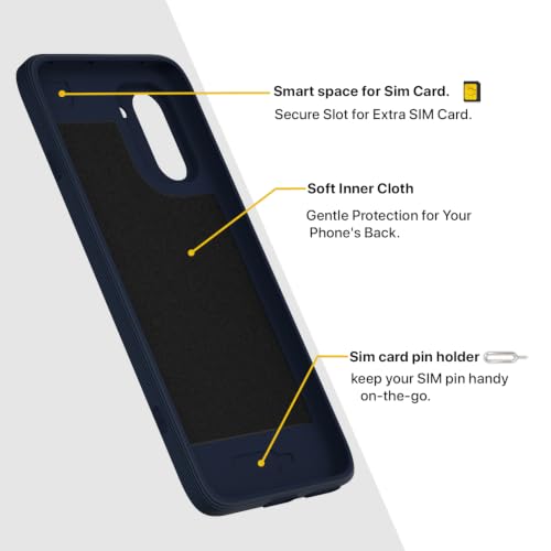 Image of Pikkme Back Cover for OnePlus 15R 5G Soft Matte Silicone Mag-Safe Design (Mag-Safe Not Support) Camera Protection | Slim Fit Bumper Cover (Blue)