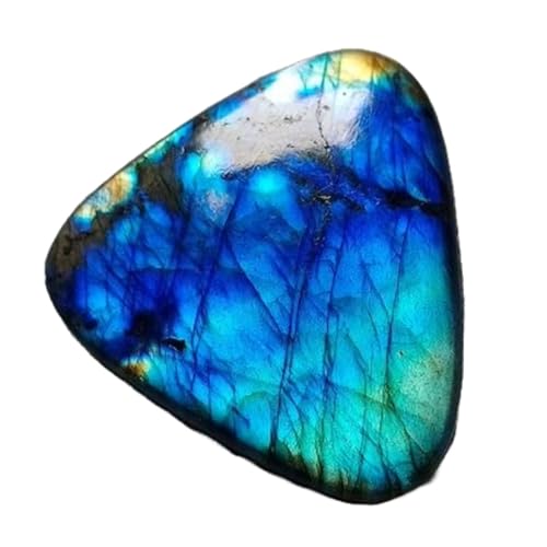 Cabochon labradorite bleue naturelle de 42mm pour bricolage collier et bague DIY
