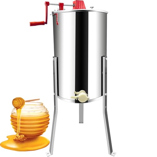 LTKYFZ Honey Extractor 4/8 Frame Stainless Steel
