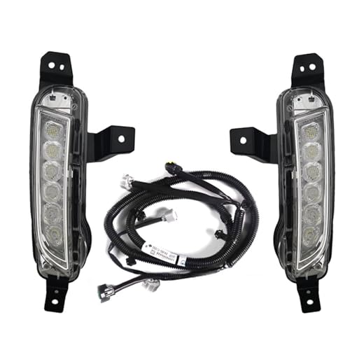 DRL luces diurnas LED Suzuki Vitara parachoques delantero 2015 2016 2017 2018 2019 kit cableado