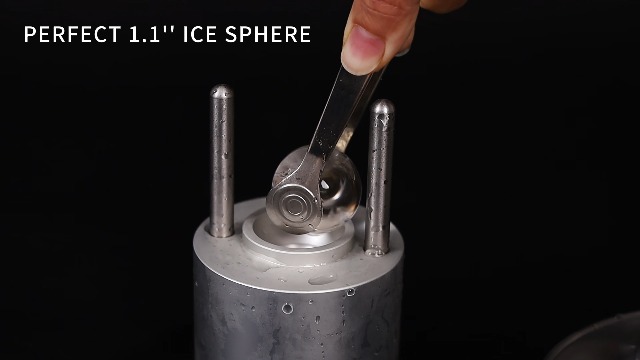 Molde para bolas de hielo mini Deluxe 1.1'' aluminio miniatura 7