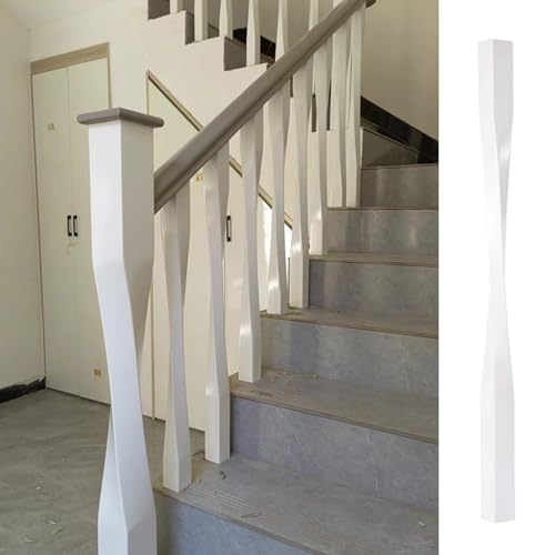 Balustres d'escalier intérieur bois colonne carrée rampe 56425