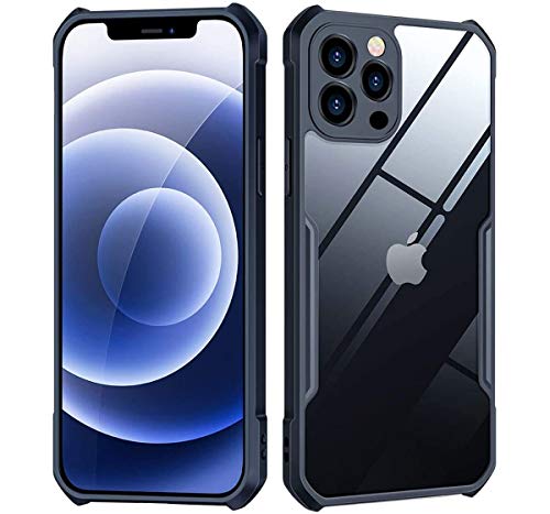 RIGGEAR Xundd Back Cover Case for iPhone 12 Pro (Armor|PC and TPU|Black)
