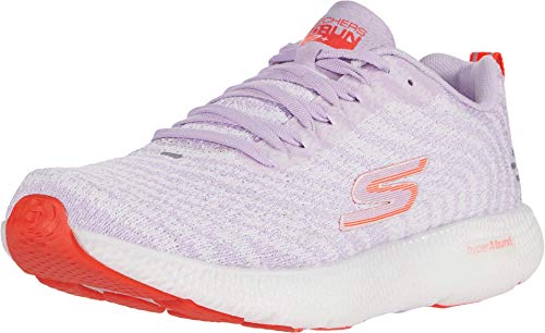Skechers Go Run 7+ ランニングシューズ、ラベンダー/マルチ - 5.5 M US, ラベンダー