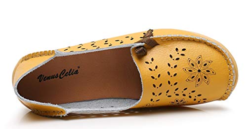 Image of VenusCelia Women's Comfort Walking Cute Flat Loafer