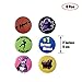 Gaming Party Supplies Set - 96 Pack Video Game Birthday Party favors set, Reusable Drawstring Gift Bags, Gaming Lanyards, Badges, Bracelets & Gamer Stickers
