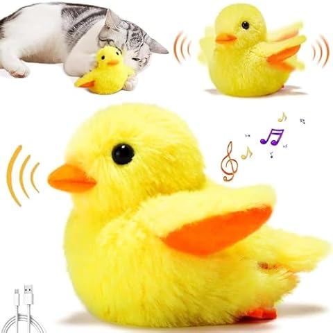 Rechargeable Flapping Duck Cat Toy Cover