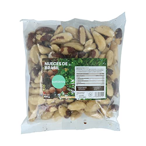 Nueces de Brasil 500 g de Naturitas Essentials | Fuente de grasas saludables | Proteína vegana | Antioxidante y antiinflamatorio