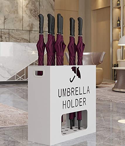 Porte-parapluies fer forgé chic et robuste pour centre commercial
