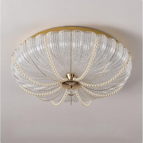 Lustre moderne LED cristal E27 plafonnier chambre cuisine séjour 30cm
