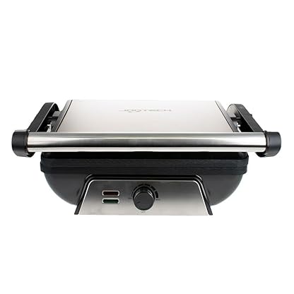 Kontaktgrill | Tischgrill | Elektrogrill | Sandwichtoaster | Panini Grill | Fladenbrot Toaster | 2000W – Bild 4