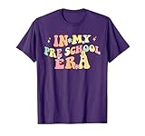 in My Pre School Era Retro Back to School Teacher Student T-Shirt